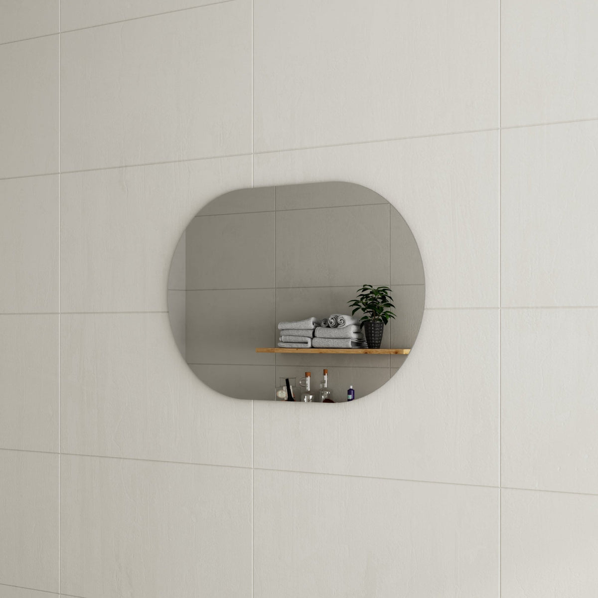 MELA VERA 900 Horizontal Oval Mirror, VERA.900, view 2