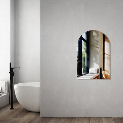 MELA ZOE 600 Frameless Arch Mirror