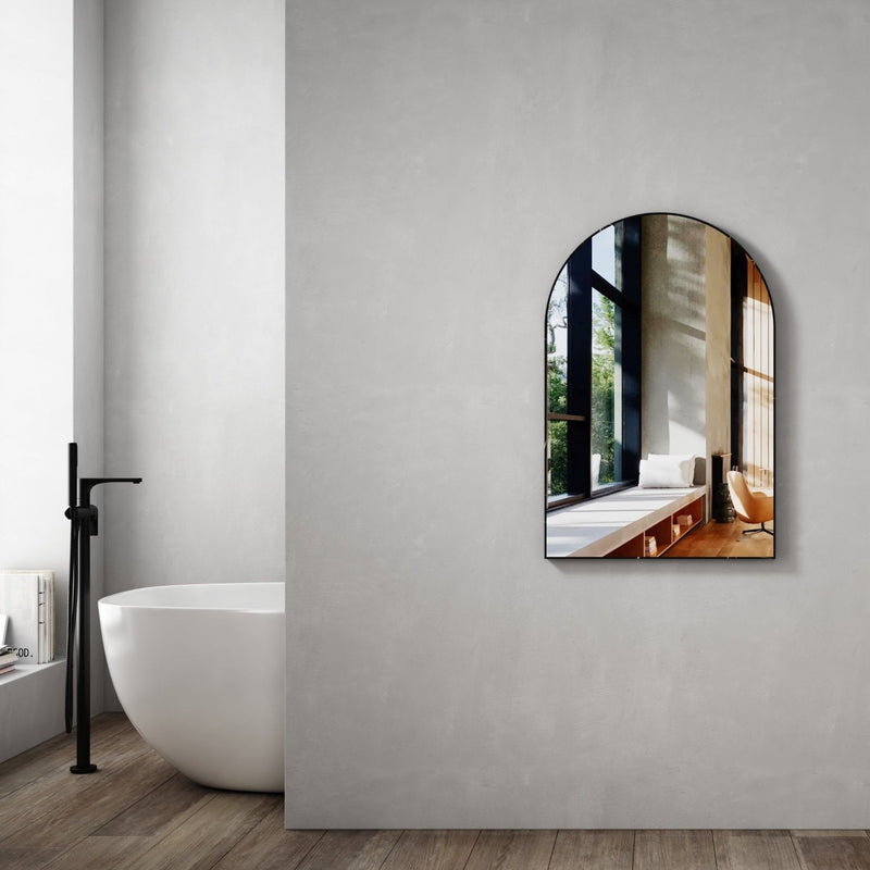 MELA ZOE 600 Framed Arch Mirror