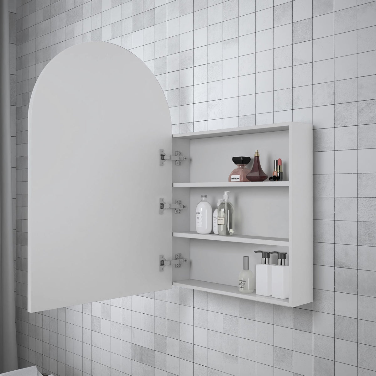 MELA ZOE 600 Arch Mirror Cabinet, view 2