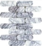 Pools Snow Plum Mosaic Tile (indicative swatch)