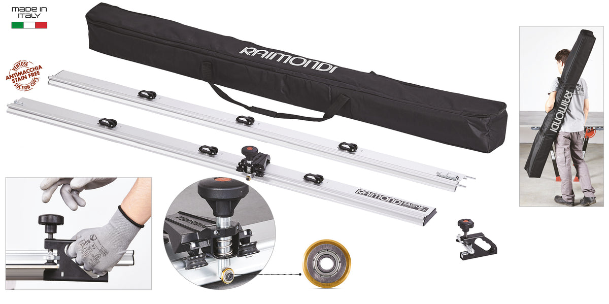 Raimondi Raizor MK2 PLUS Rail Cutting System 330cm - up to 15mm