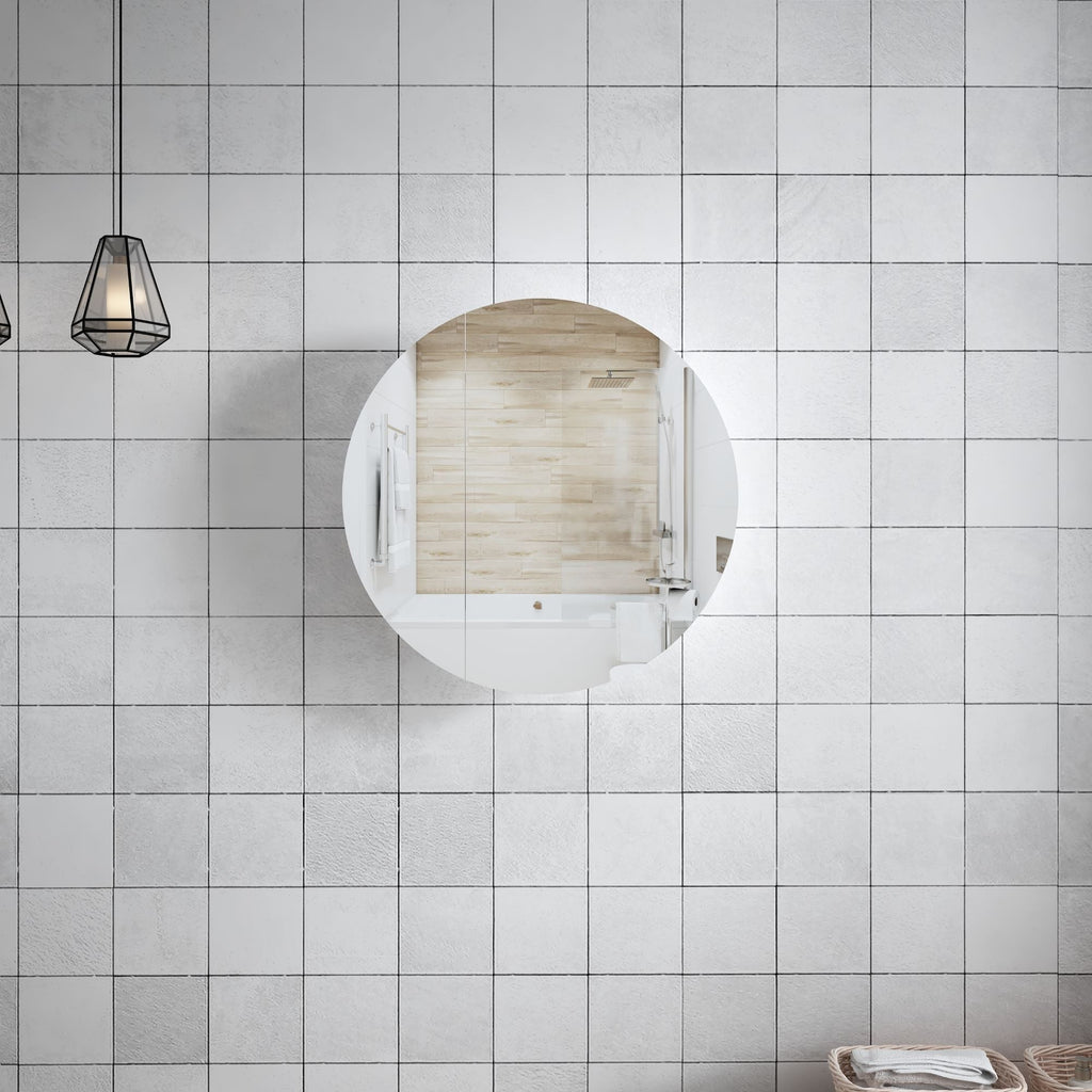 MELA SURI 800 Round Mirror Cabinet